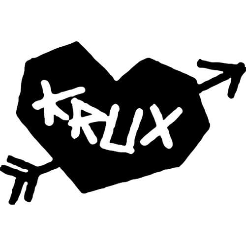Krux Logo - Krux Skateboard Trucks Decal - KRUX-TRUCKS-DECAL | Thriftysigns