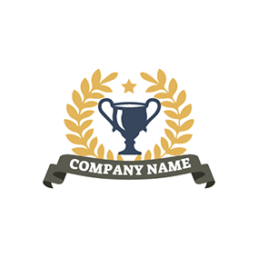 Trophy Logo - Free Award Logo Designs. DesignEvo Logo Maker