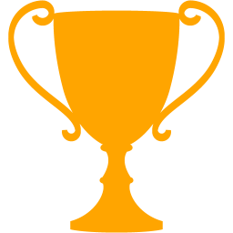 Trophy Logo - Orange trophy 2 icon - Free orange trophy icons