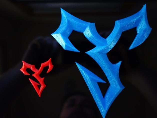 FFX Logo - Zanarkand Abes Logo from FFX by MakerFunLab - Thingiverse