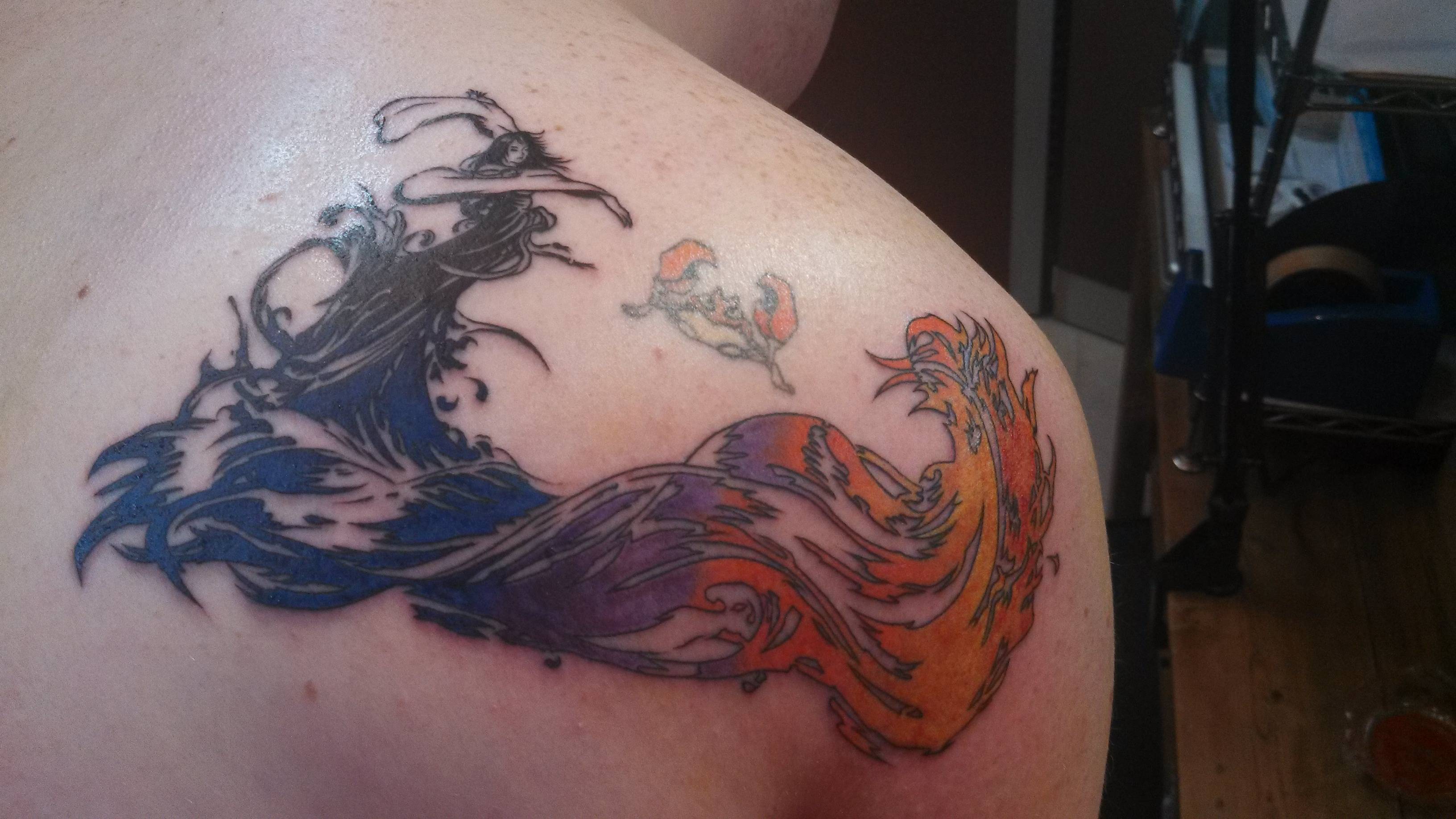 FFX Logo - In honor of my favorite Final Fantasy game, I got a FFX tattoo ...