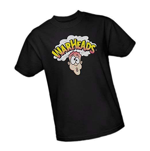 Warheads Logo - Amazon.com: WarHeads Candy Logo Adult T-Shirt: Clothing