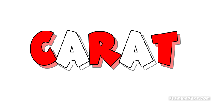 Carat Logo - Indonesia Logo. Free Logo Design Tool from Flaming Text