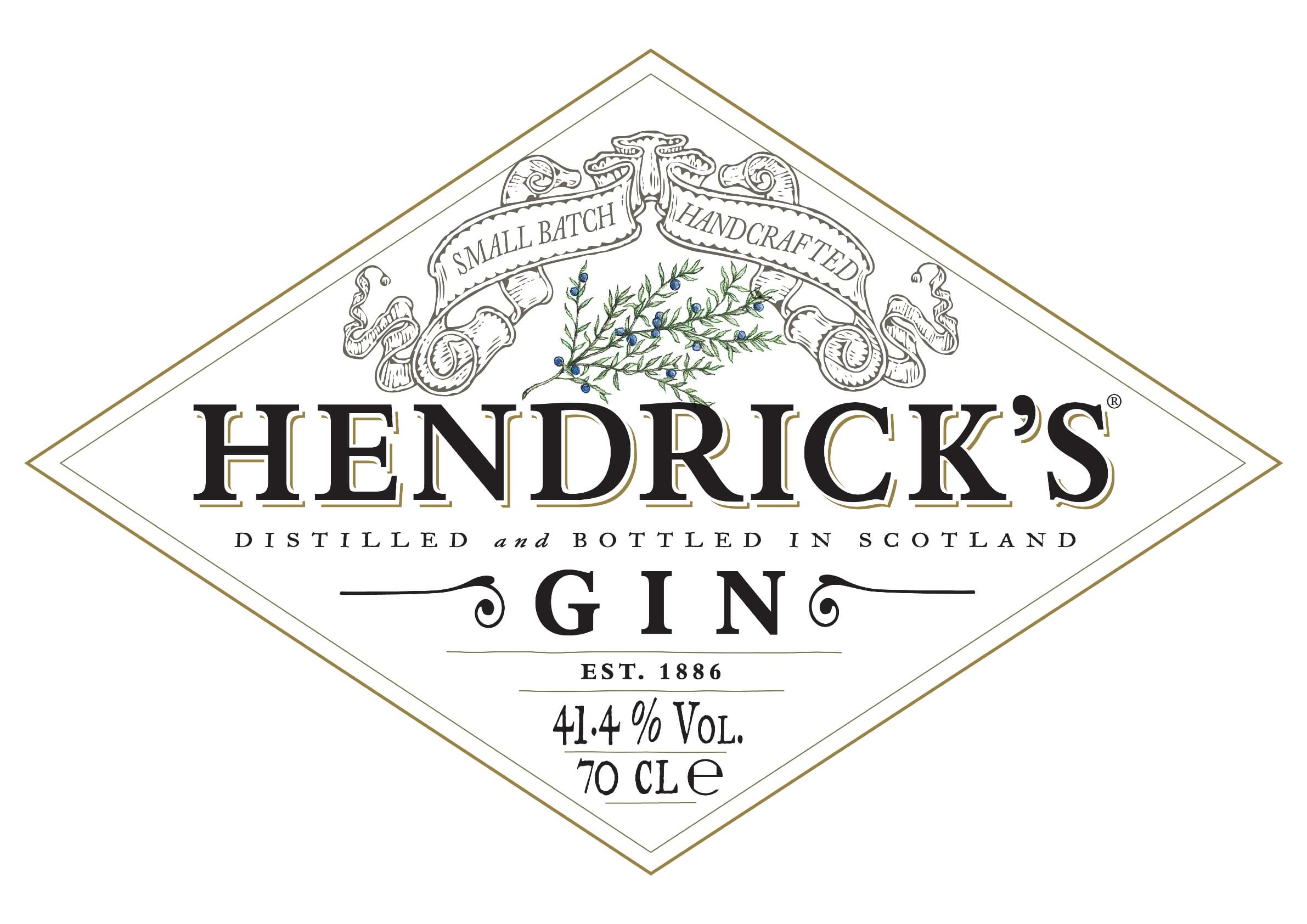 Gin Logo - Hendrick's Gin Logo - Gin Foundry