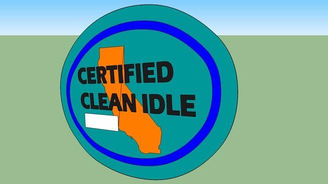 Idle Logo - Certified Clean Idle Logo- 2010 | 3D Warehouse