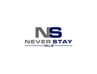 Idle Logo - NEVER STAY idle logo design - 48HoursLogo.com