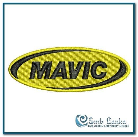 Mavic Logo - Mavic Logo Embroidery Design | Emblanka.com