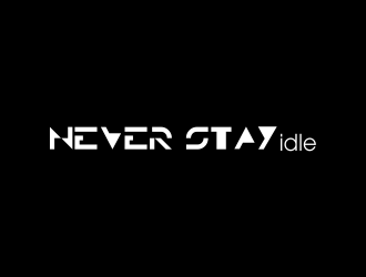 Idle Logo - NEVER STAY idle logo design - 48HoursLogo.com
