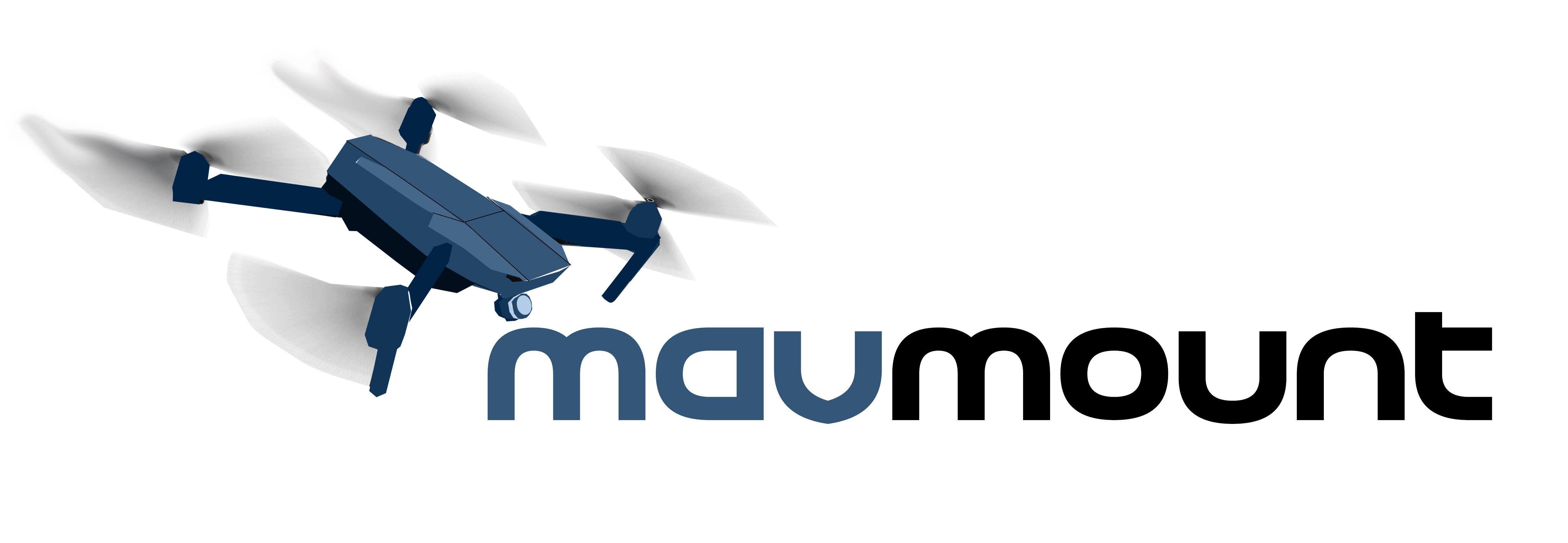 Mavic Logo - Gunmetal Grey MavMount 3.0 DJI Mavic Mavic Zoom, Mavic Pro, AIR