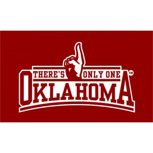 Oklahoma Logo - The Oklahoma logo on their helmets already contains the horns down