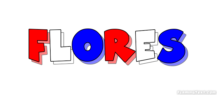 Flores Logo - Costa Rica Logo. Free Logo Design Tool from Flaming Text