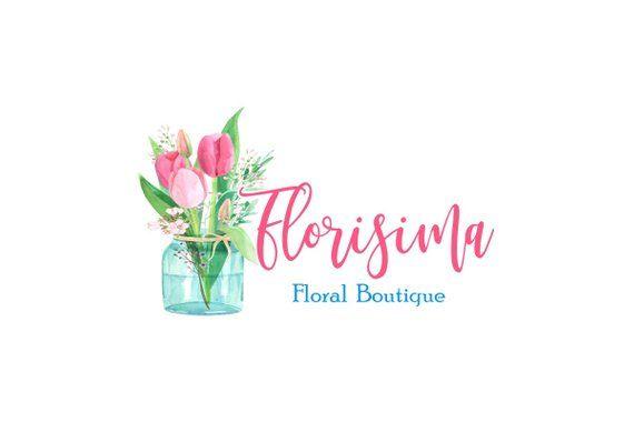 Vase Logo - Vase logo Flor vase logo Flower vase logo Flowers logo | Etsy
