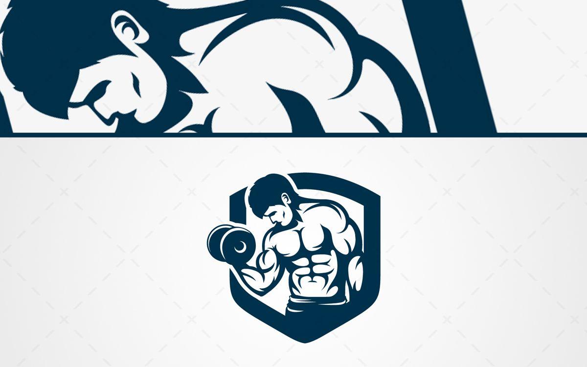 Bodybuilding Logo - Strong BodyBuilding Logo For Sale - Lobotz