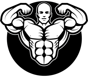 Bodybuilding Logo - BODYBUILDER DRAWING Logo Vector (.AI) Free Download
