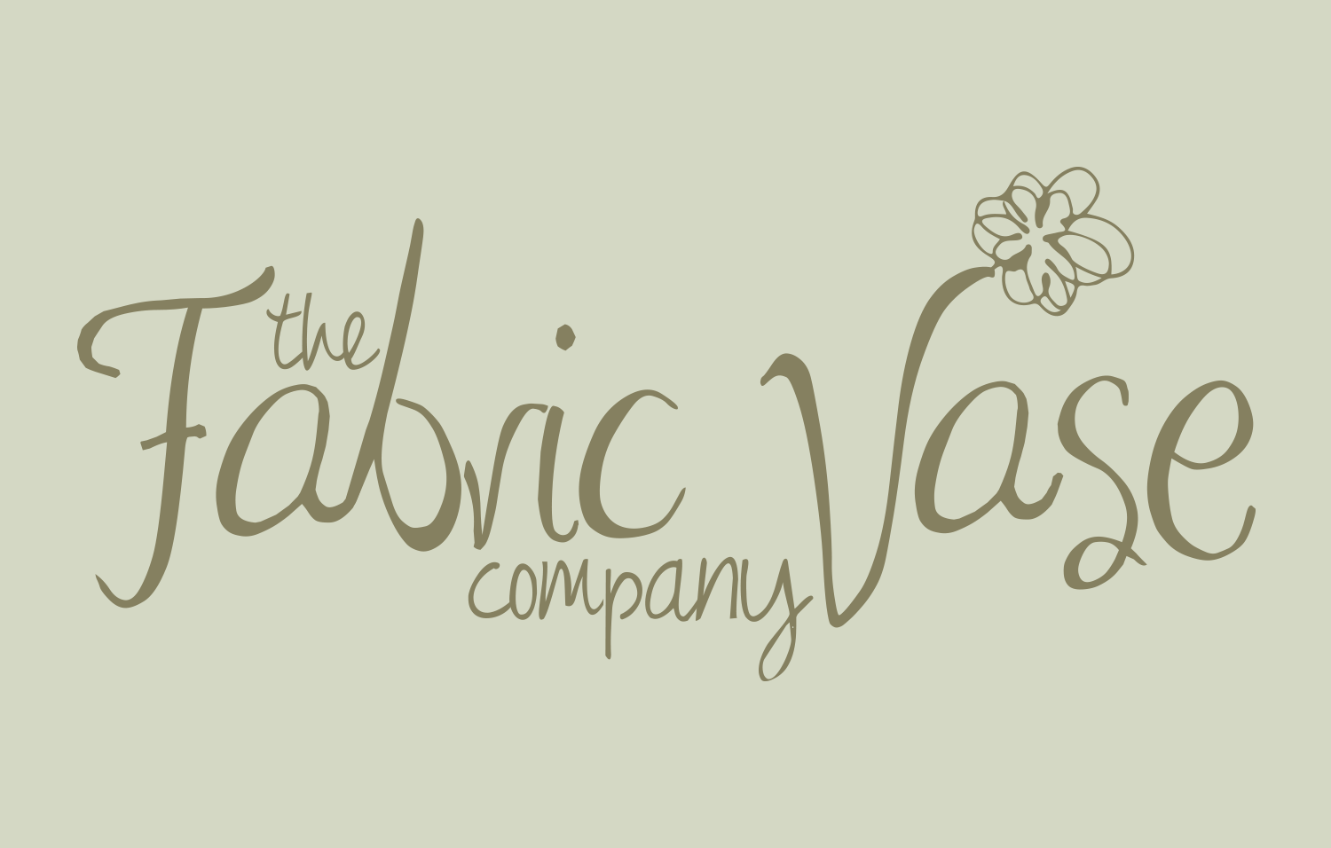 Vase Logo - The Fabric Vase Company Graphics, Website, Graphic & Logo