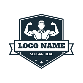 Bodybuilding Logo - Free Gym Logo Designs. DesignEvo Logo Maker