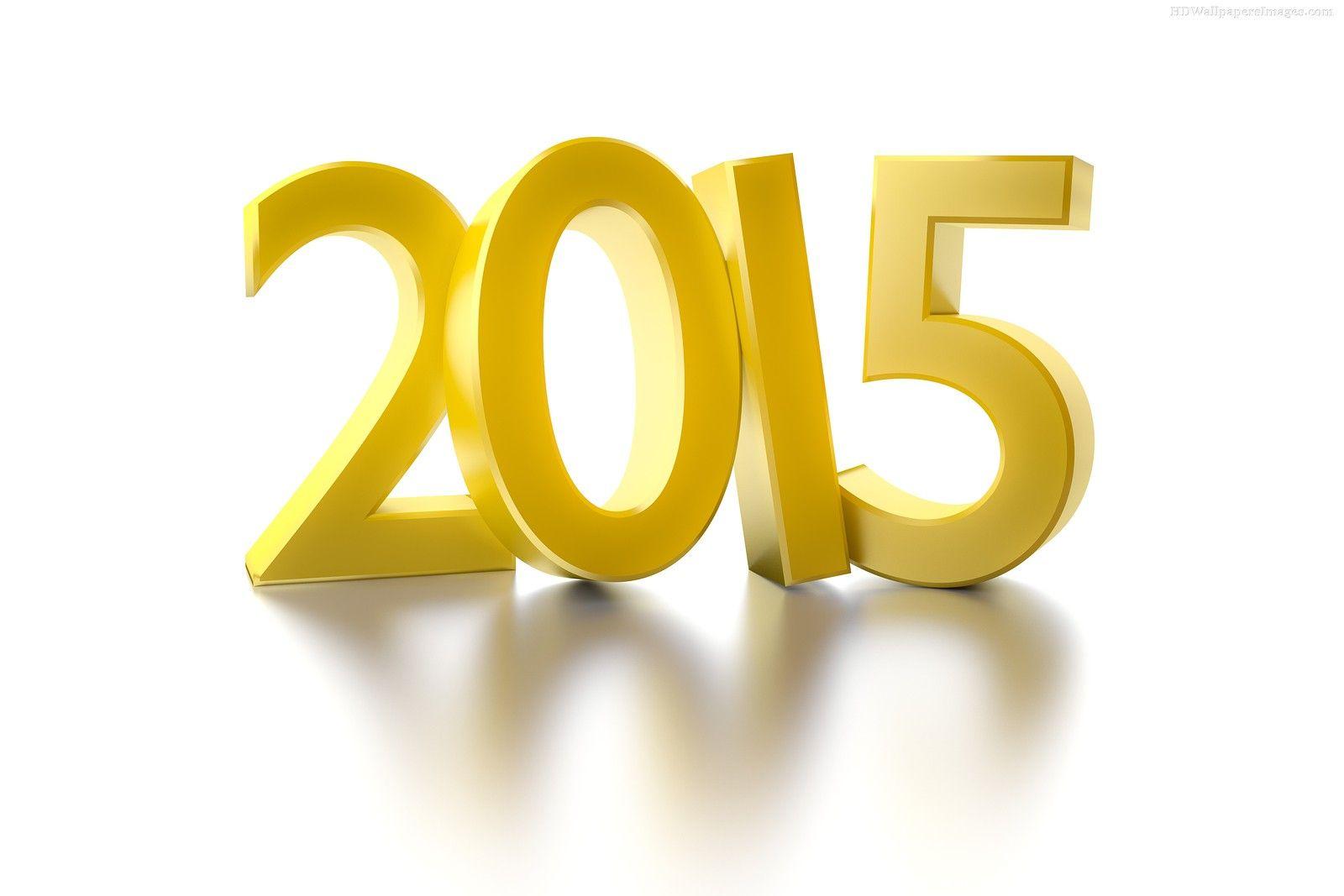 2015 Logo - Happy New Year 2015 Golden Wallpaper - Happy New Year 2015