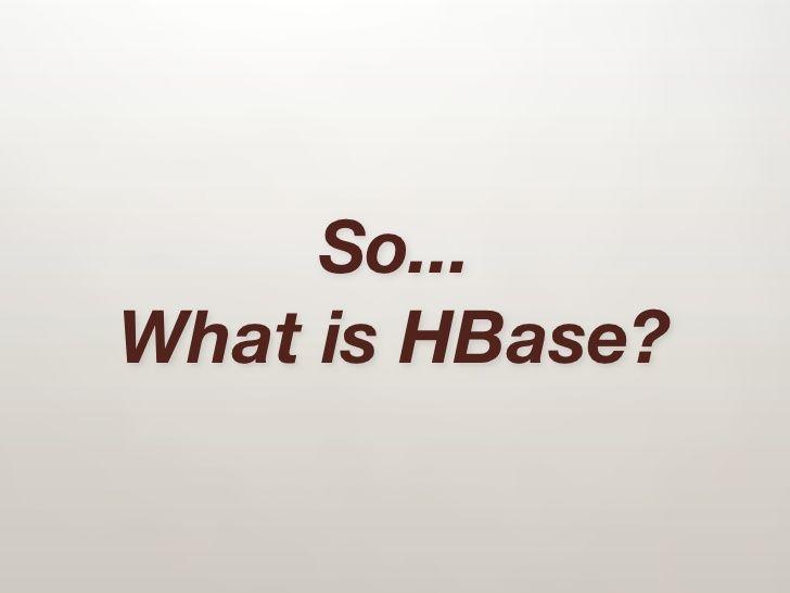 HBase Logo - Rails on HBase