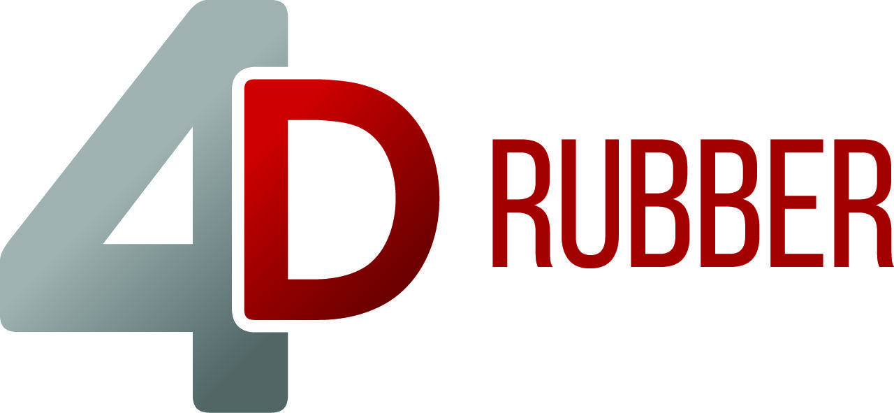4D Logo - 4D rubber logo long Corp - 4D Rubber