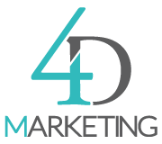 4D Logo - 4D Marketing Services. Graphic Design. Web Design and Development