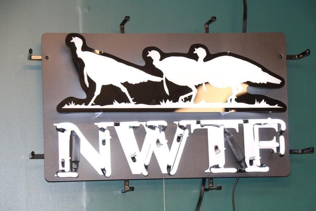 NWTF Logo - NWTF Logo Neon Sign Mount Vernon Neon NIB