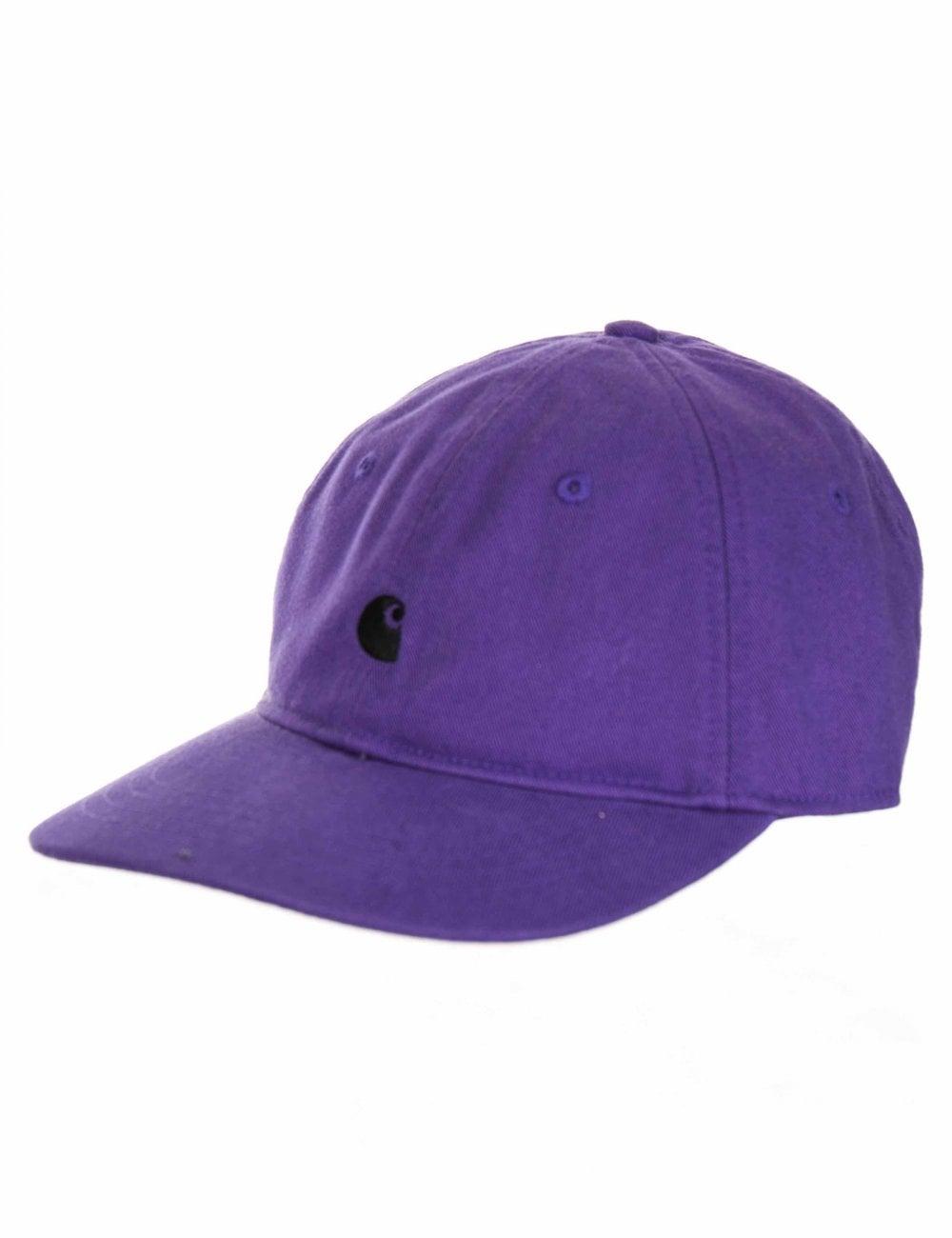 Carrhartt Logo - Carhartt WIP Madison Logo Cap Viola from Fat