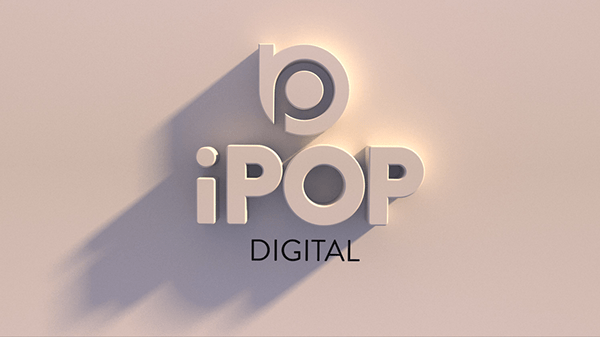 4D Logo - iPOP logo, Cinema 4D