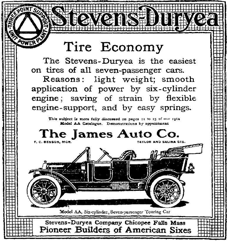 Stevens-Duryea Logo - Stevens Duryea