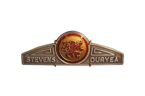 Stevens-Duryea Logo - Stevens Duryea Radiator Emblem | Smithsonian Institution