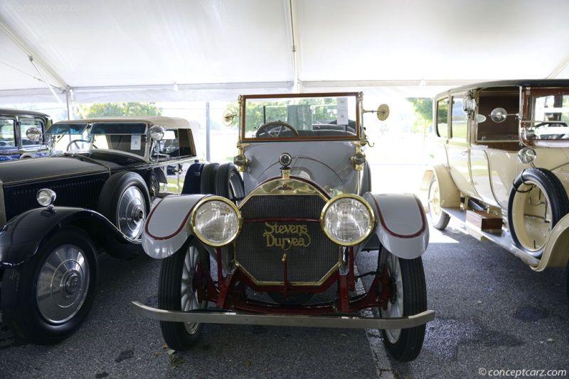 Stevens-Duryea Logo - Chassis engine 330. 1913 Stevens Duryea Model C chassis