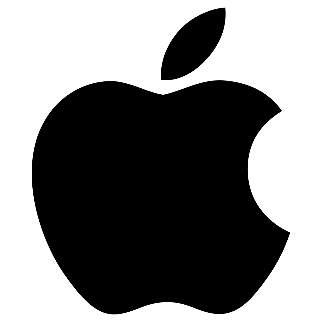 All Black Apple Logo - File:Apple logo black.svg - Wikimedia Commons