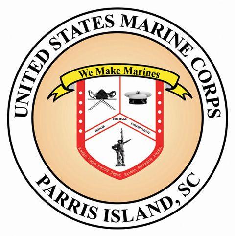 MCRD Logo - Marine Corps Recruit Depot Parris Island