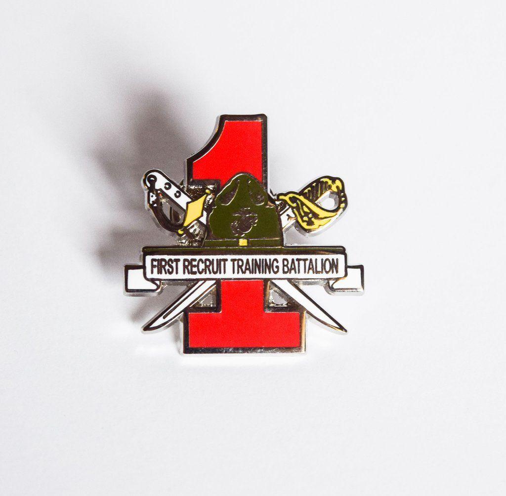 MCRD Logo - 1st Recruit Training Battalion Pin – MCRD Museum Gift Shop
