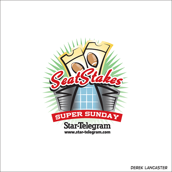 Star-Telegram Logo - Superbowl Ticket Giveaway contest logo. on Behance