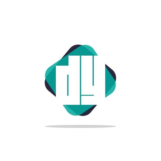 Dy Logo - Initial Letter DY Logo Template Template for Free Download on Pngtree