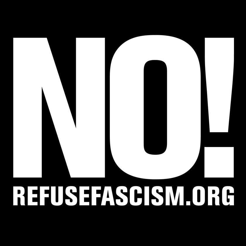 Fascism Logo - refuse fascism logo