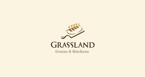 Grassland Logo - Grassland Grains & Kitchens | Logo Design | The Design Inspiration