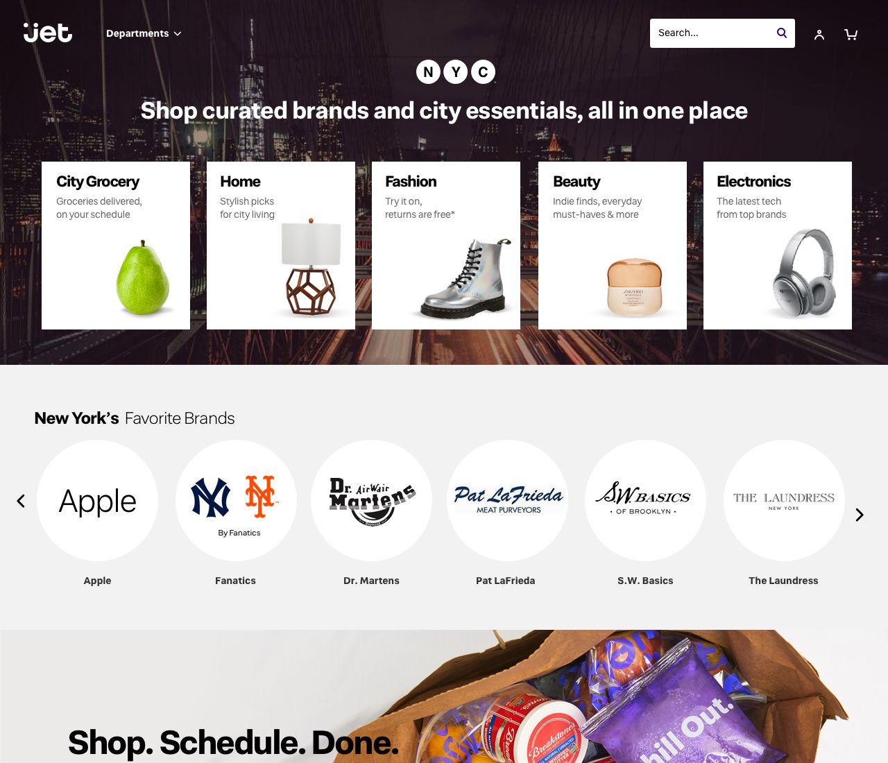 Jet.com Logo - Walmart redesigns lagging Jet.com digital site, rolls out Nike gear