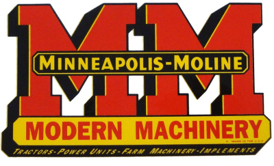 Moline Logo - Minneapolis-Moline UDLX - Western Development Museum - Saskatoon, SK ...