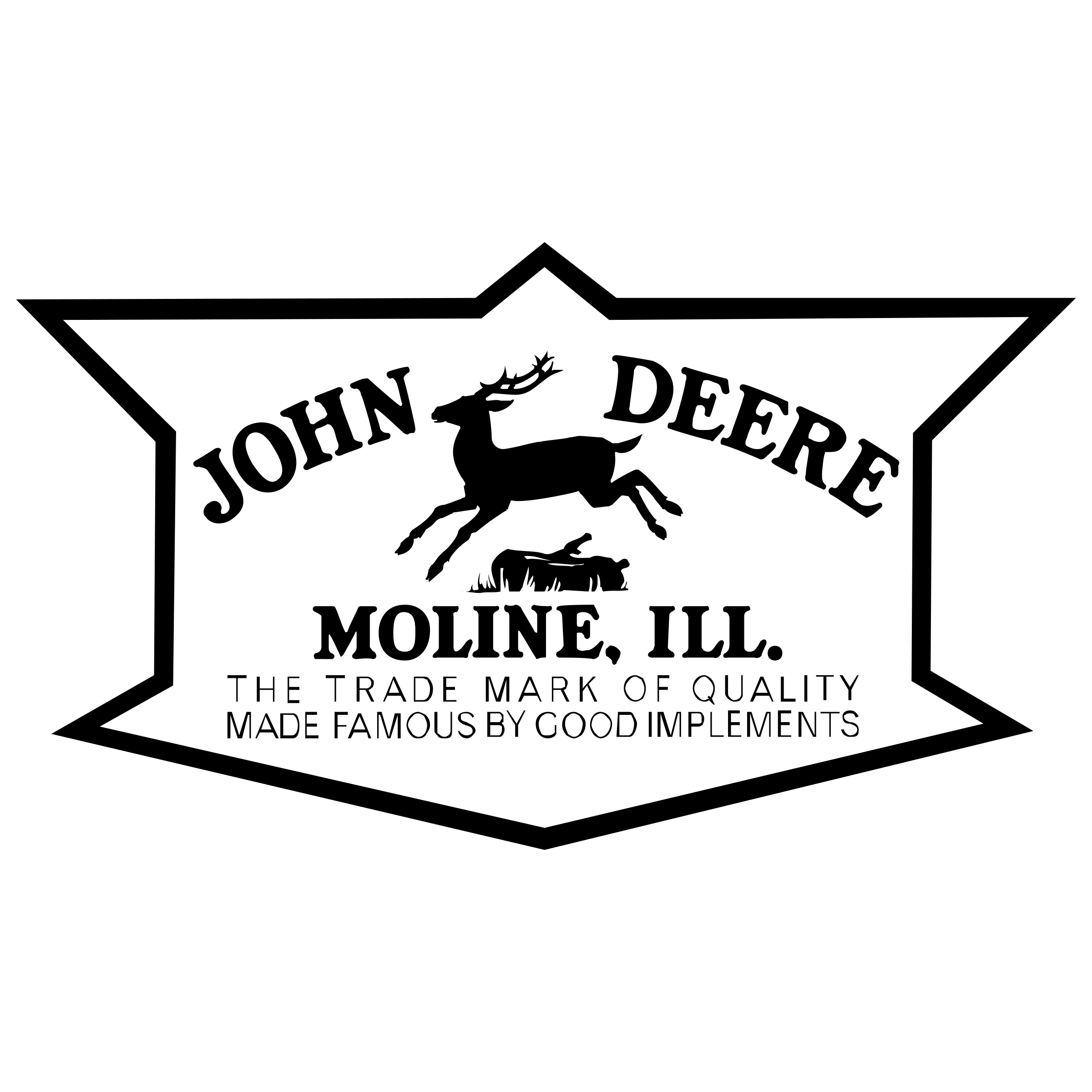 Moline Logo - John Deere Moline Logo PNG Transparent & SVG Vector - Freebie Supply