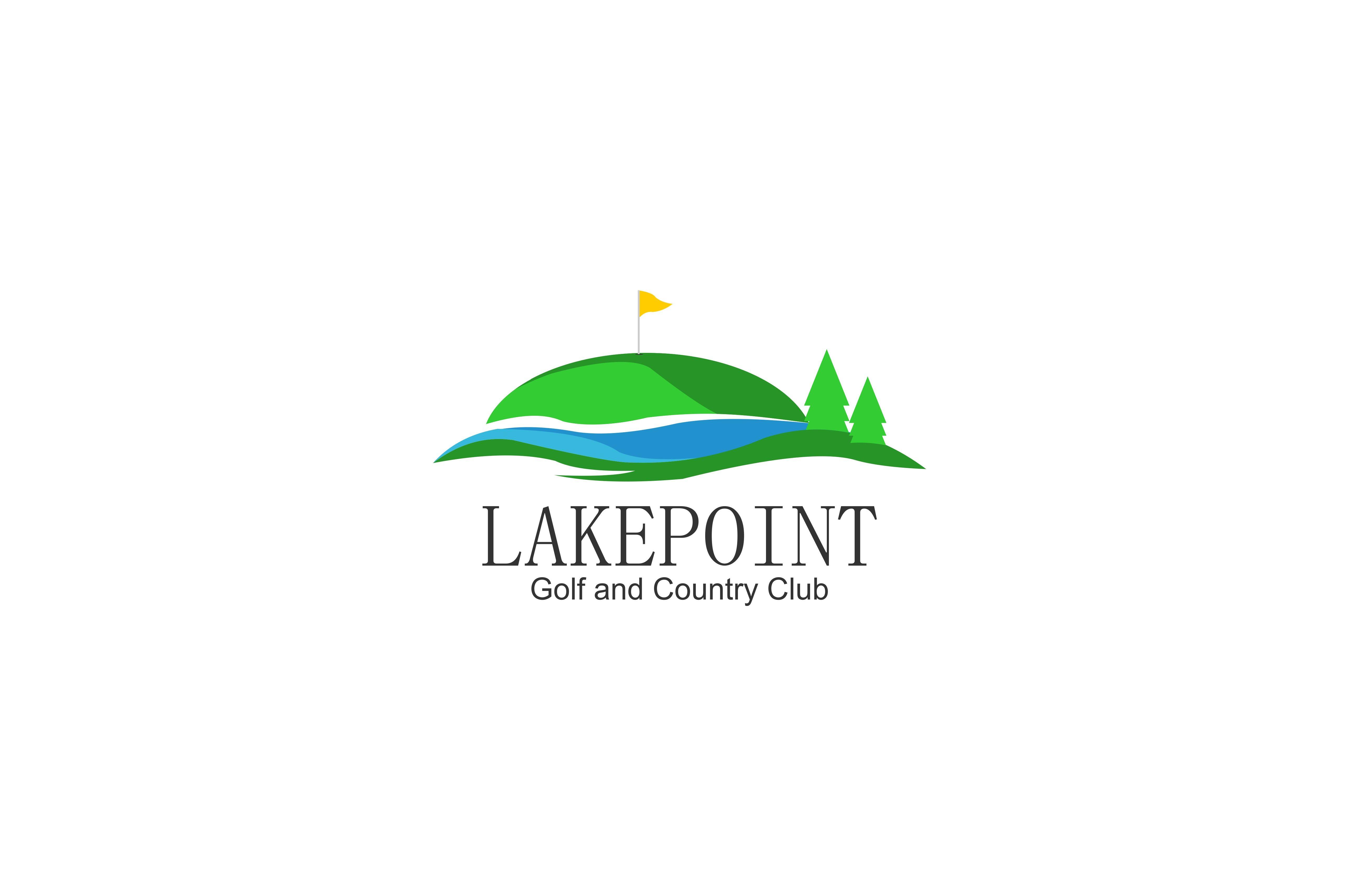 Lakepoint Logo - Logo Design #85 | 'Lakepoint Golf and Country Club' design project ...
