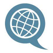 Language Logo - Our logo! online language school. English