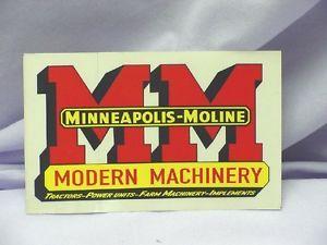 Moline Logo - MINNEAPOLIS MOLINE LOGO STICKER | eBay