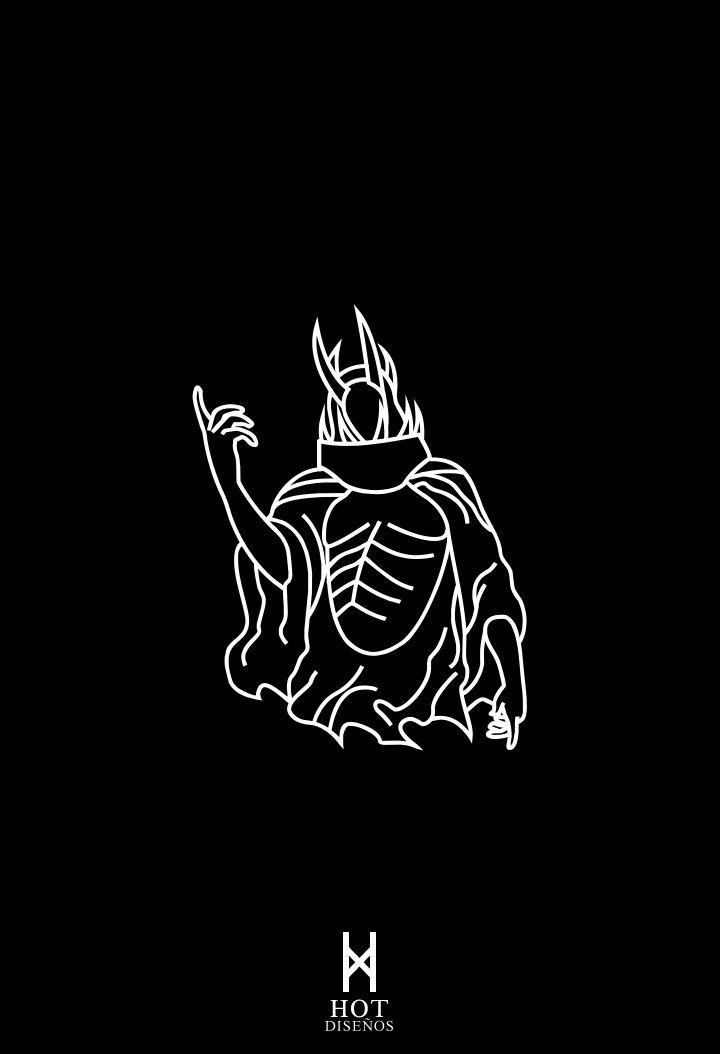 Black Logo - Grenth | Hot Diseños - pentagram guild wars 2 gothic minimal ...