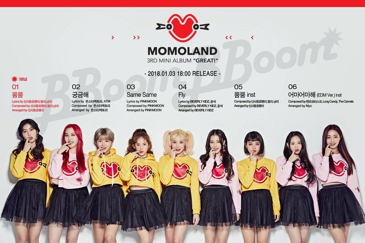 Momoland Logo - WTB][Canada] Momoland Logo Sweater : kpopforsale