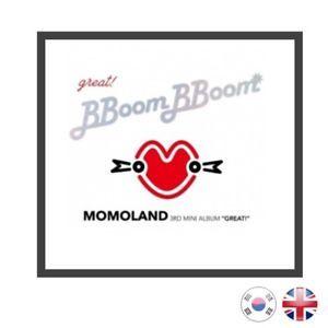 Momoland Logo - NEW + SEALED!] MOMOLAND Bboom Bboom GREAT 3rd Mini Album Kpop K-pop ...