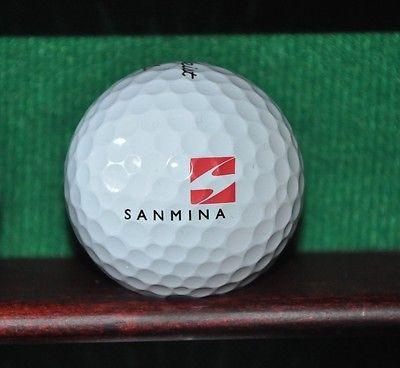 Sanmina Logo - Sanmina Corporation logo golf ball. Titleist Pro V1. Excellent