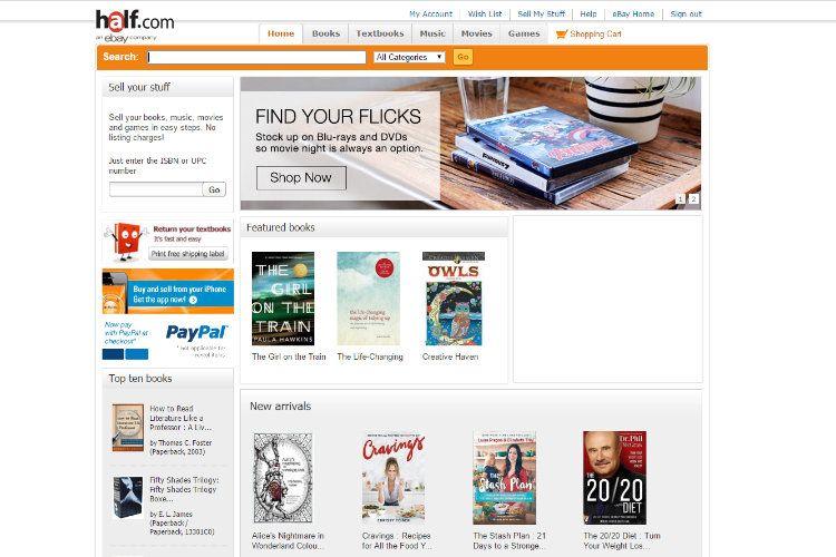 Half.ebay.com Logo - eBay Closing Half.com as of August 31, 2017