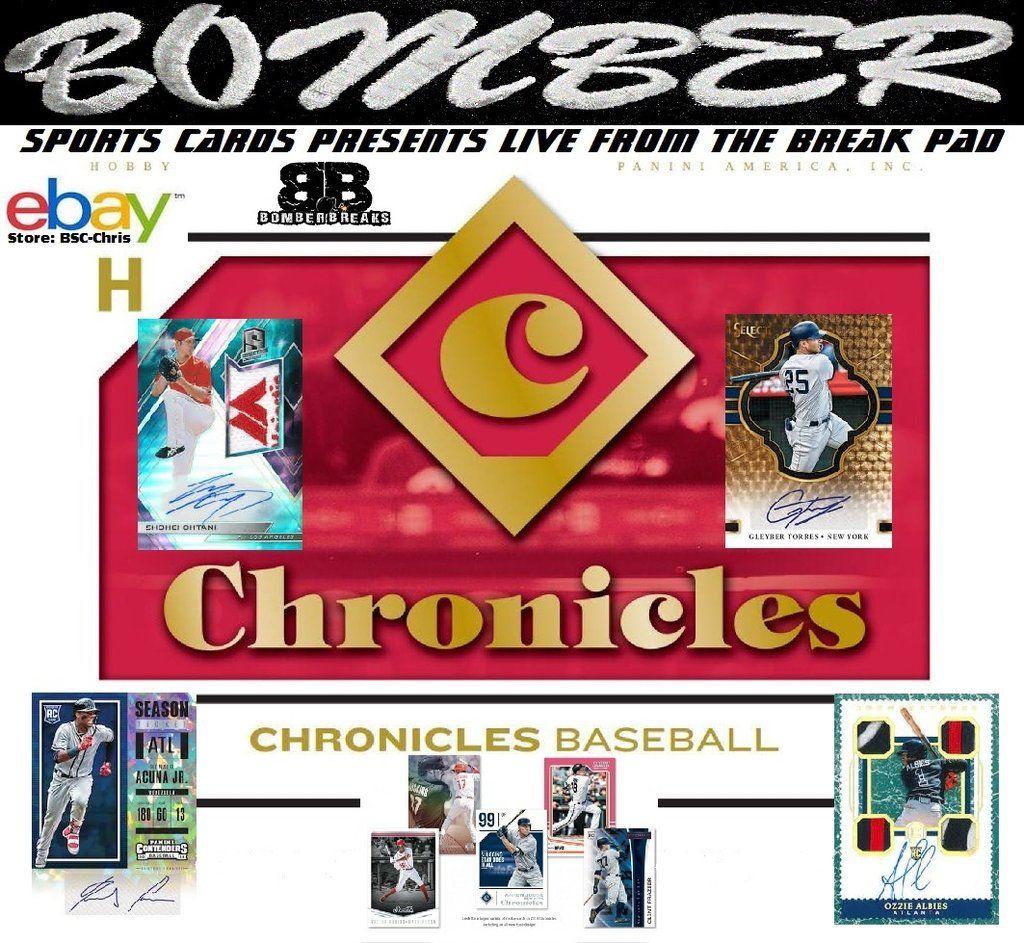 Half.ebay.com Logo - Panini Chronicles Baseball 8 Box Half Case Break 1st Half