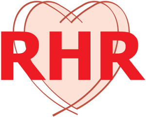 RHR Logo - RHR is registered charity 512419